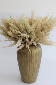 Zlatá keramická váza 30cm