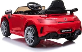 LEAN CARS Elektrické autíčko Mercedes GTR červené, LED, MP3