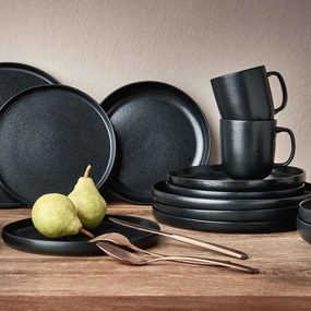 CASA NOVA Sada raňajkových tanierov 22,5 cm set 4 ks - sivá