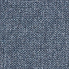 Modrá čalúnená dvojlôžková posteľ s roštom 140x200 cm Basti – Ropez