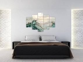 Obraz - 3D abstrakcie mora (150x105 cm)