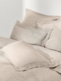 Ľanová obliečka na paplón's lemom Linna