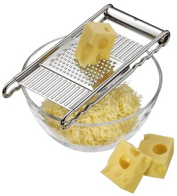 Antikoro strúhadlo so 4 výmennými strúhacími plochami WMF Cromargan® Gourmet