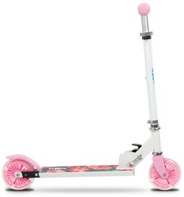 Kidwell Skladacia detská kolobežka SKIPO Floral WXM s LED kolesami ABEC-7 prw-00144384