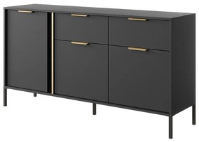 Komoda LARS 153 3D2S Antracit