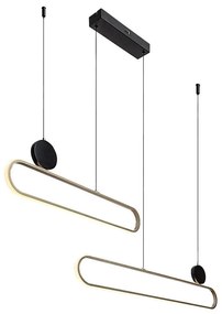 Rabalux 72268 - LED Luster na lanku CIRCADO 2xLED/24W/230V 3000K