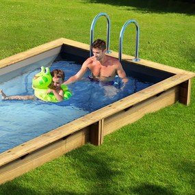 Drevený bazén Pool'n Box 620 x 250 x 133 cm