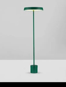 LED zeleno-čierna stojaca lampa Vetro