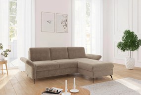 XXXLutz ROHOVÁ SEDAČKA, textil, svetlohnedá Sit & More - Sedačky - 00014401615R