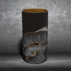 VÁZA LIMITED COLLECTION PEONIA1 1 15X30 ČIERNA