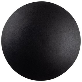 LED nástenné svietidlo v čiernej a medenej farbe ø 25 cm Yosma – Opviq lights