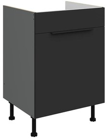 Kuchynská skrinka Aria-Bl/Ant Anti Fingerprint 60zl 1s Bb