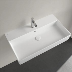 VILLEROY &amp; BOCH Memento 2.0 závesné umývadlo s otvorom, s prepadom, 800 x 470 mm, biela alpská, 4A228001