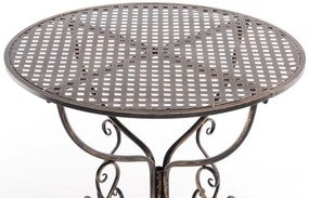 Kovový stôl GS13436802 - Bronzová