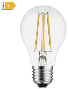 Diolamp LED Filament žiarovka číra A60 8W/230V/E27/4000K/1010Lm/360°/Dim