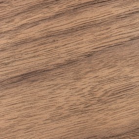 Kulatý odkládací stolek Ange 60 cm ořech