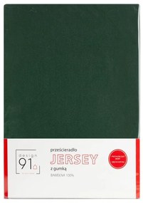 PRESTIERADLO S ELASTICKÝM JERSEY DESIGN91 220X200 CM, VÝŠKA 30 CM TMAVOZELENÁ