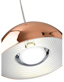 Luster na lanku DORADA 1xE27/60W/230V meď