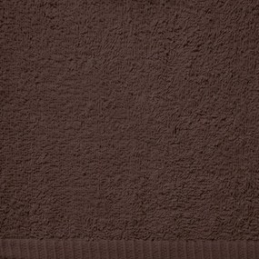 Hnedé rýchloschnúce bavlnené uteráky v súprave 4 ks 30x30 cm Quick Dry – Catherine Lansfield