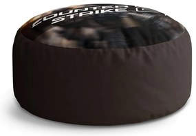 Taburet Circle Counter-Strike 2 vojak, čierna