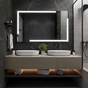 Zrkadlo do kúpeľne s LED osvetlením M23 premium