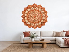 Terakotová mandala arch 46 x 45 cm