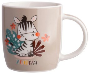Altom Porcelánový hrnček Zebra, 300 ml