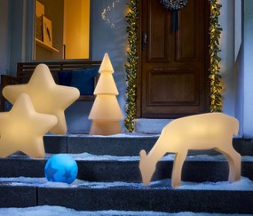 Vonkajšie solárne svietidlo v tvare hviezdy, S