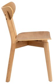 Jídelní židle Roxby dub přírodní lakovaný