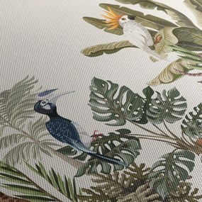 Obraz - Obyvatelia Afriky (120x50 cm)