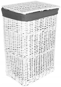 Sada košov na bielizeň biela / sivá 72 l a 114 l