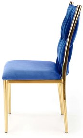 JEDÁLENSKÁ STOLIČKA MARITA MODRÁ + ZLATÁ