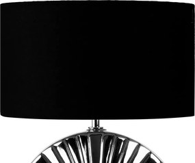 Stolová lampa RITIM strieborná/čierna