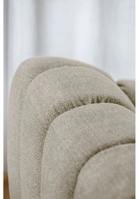 Béžová rohová pohovka (ľavý roh/do tvaru "U") Shell – Miuform