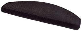 Čierne priľnavé nášľapy na schody v súprave 15 ks 23x65 cm Fancy – Hanse Home