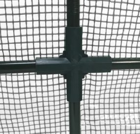 Záhradný biely fóliovník na paradajky 200 x 77 x 168 cm