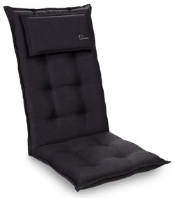 Blumfeldt Sylt, čalúnená podložka, podložka na stoličku, podložka na vyššie polohovacie kreslo, vankúš, polyester, 50 × 120 × 9 cm