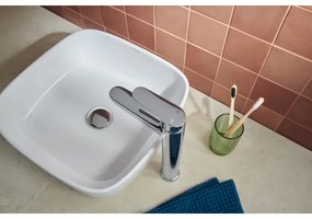 KFA Armatura 5552-712-00- Umývadlová batéria + výpust OTAVA 30,2 cm lesklý chróm