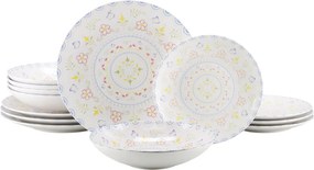 XXXLutz JEDÁLENSKÝ SERVIS Primavera Pastell 12-dielne Creatable - Online Only bytové doplnky - 007768070701