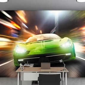 Fototapeta - Závodné auto (147x102 cm)