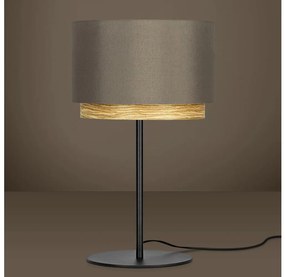 Eglo 390123 - Stolná lampa MARCHENA 1xE27/40W/230V hnedá