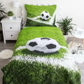 Jerry Fabrics Obliečky Futbal - Futbal | 140 x 200 cm / 70 x 90 cm