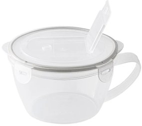 Okrúhla nádoba Qlook s rukoväťou 0,9l