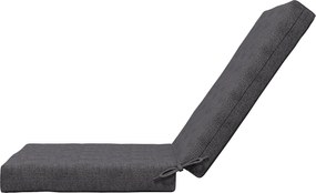 Outsunny Sada 2 vonkajších vankúšov na stoličku s operadlom, 8 cm polstrovanie, rozmer 112D x 51Š cm, tmavo šedá | Aosom