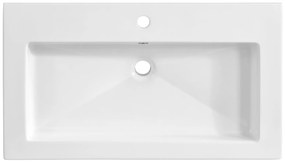 Keramické umývadlo SPIRIT WHITE 80 cm - biele