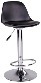 Čierne otočné barové stoličky v súprave 2 ks 82 cm Trondheim – House Nordic