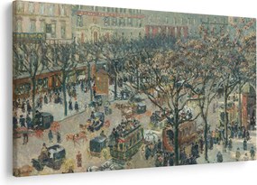 Obraz - Camille Pissarro, Boulevard des Italiens, Morning, Sunlight, reprodukcia (90x60 cm)
