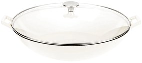GSW Liatinový wok, Ø 36 cm (biela)  (100354115)