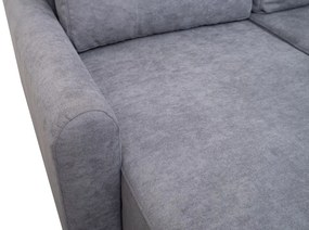 AKCIA Svetlosivá rohová sedacia súprava ORANGE, obojstranná II. akosť