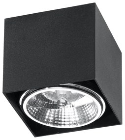 Stropné svietidlo Blake, 1x čierne kovové tienidlo